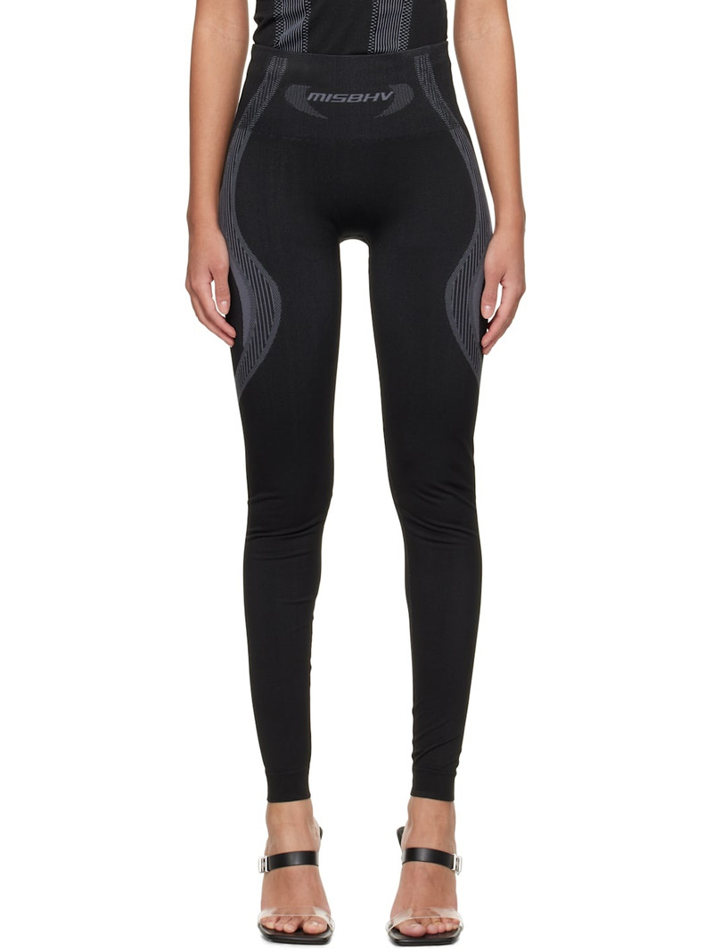Black Sport Active Classic Sport Leggings 1