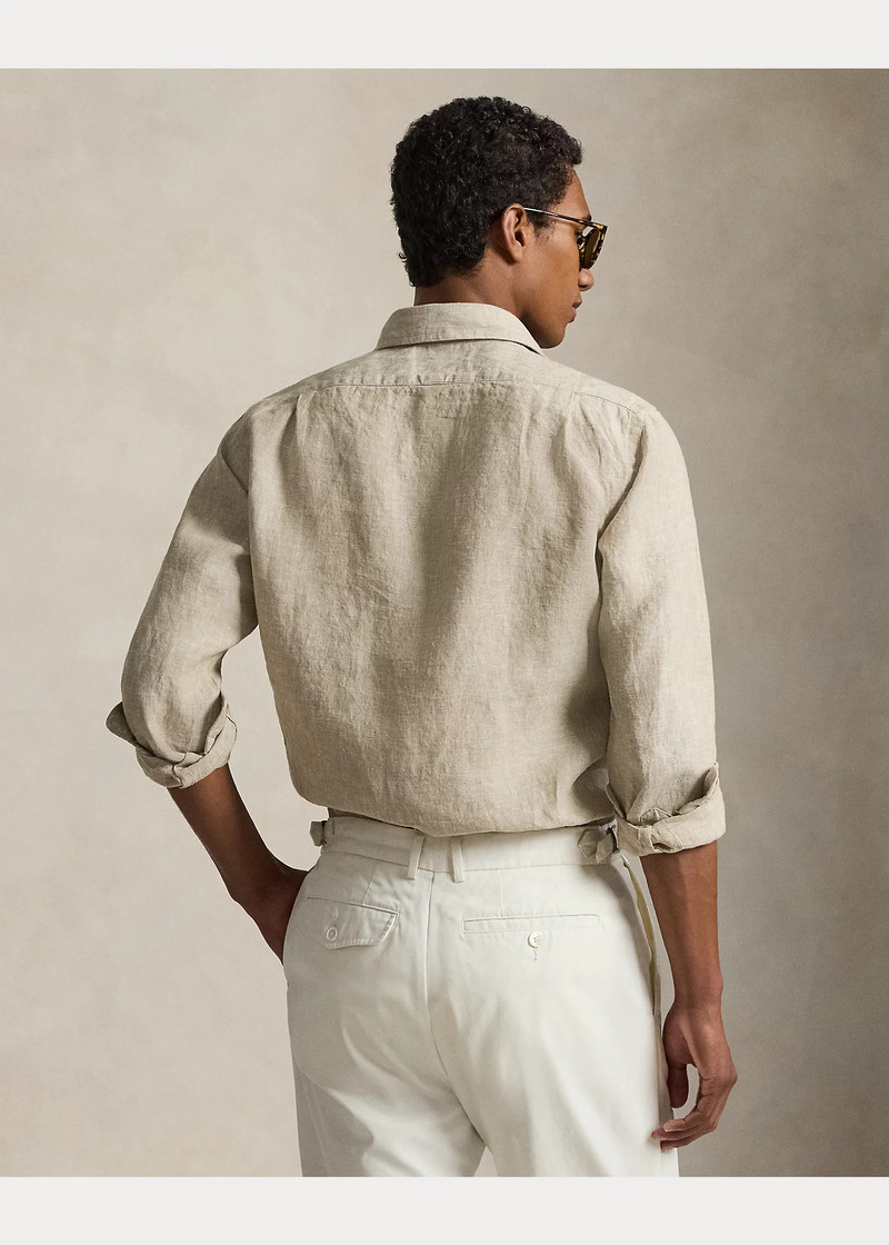 Wimbledon Classic Fit Linen Shirt 4