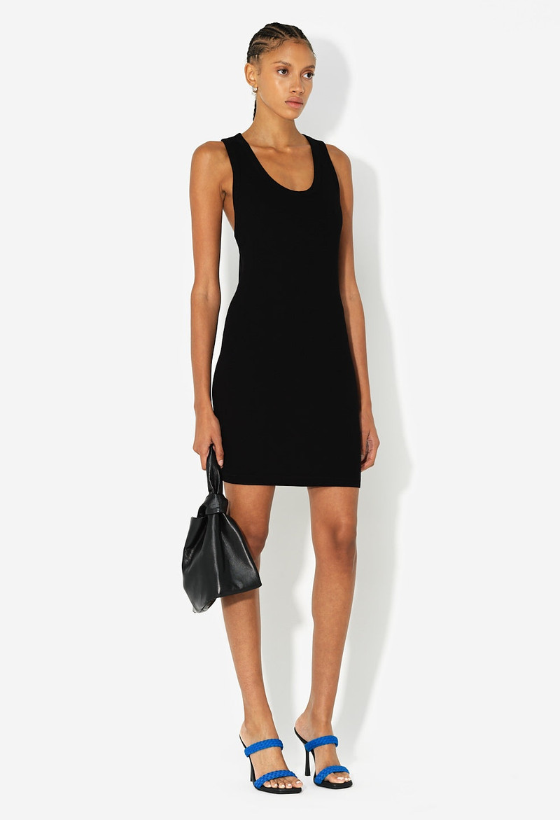 John Elliott GEMINI RIB RACERBACK DRESS outlook