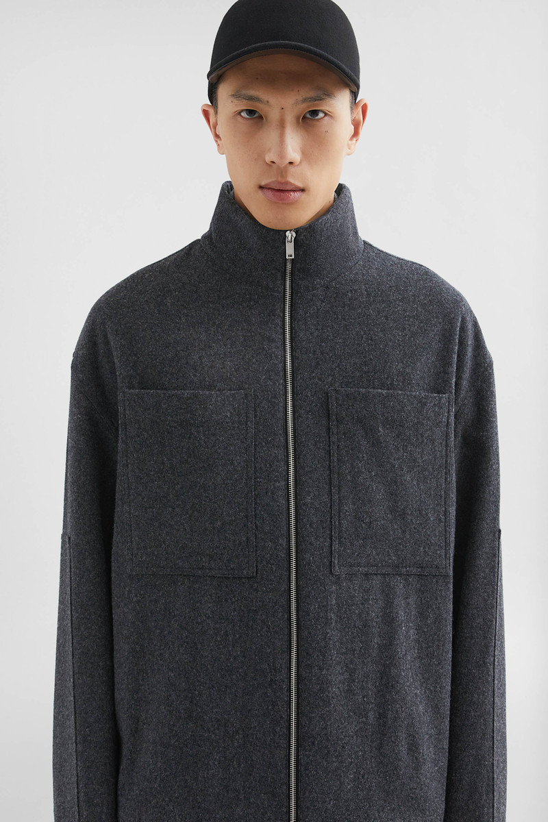 Felt Padded Blouson 3