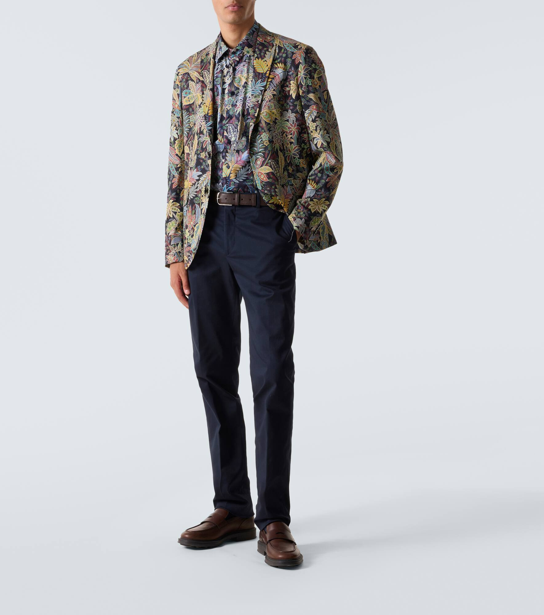 Paisley cotton poplin shirt - 2