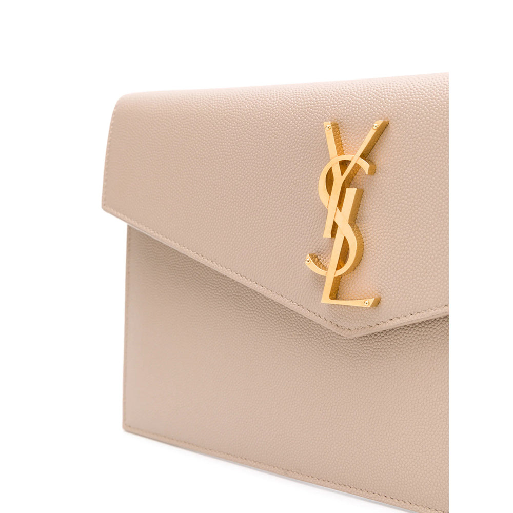 Saint Laurent Neutrals Clutch Bags Women - 3