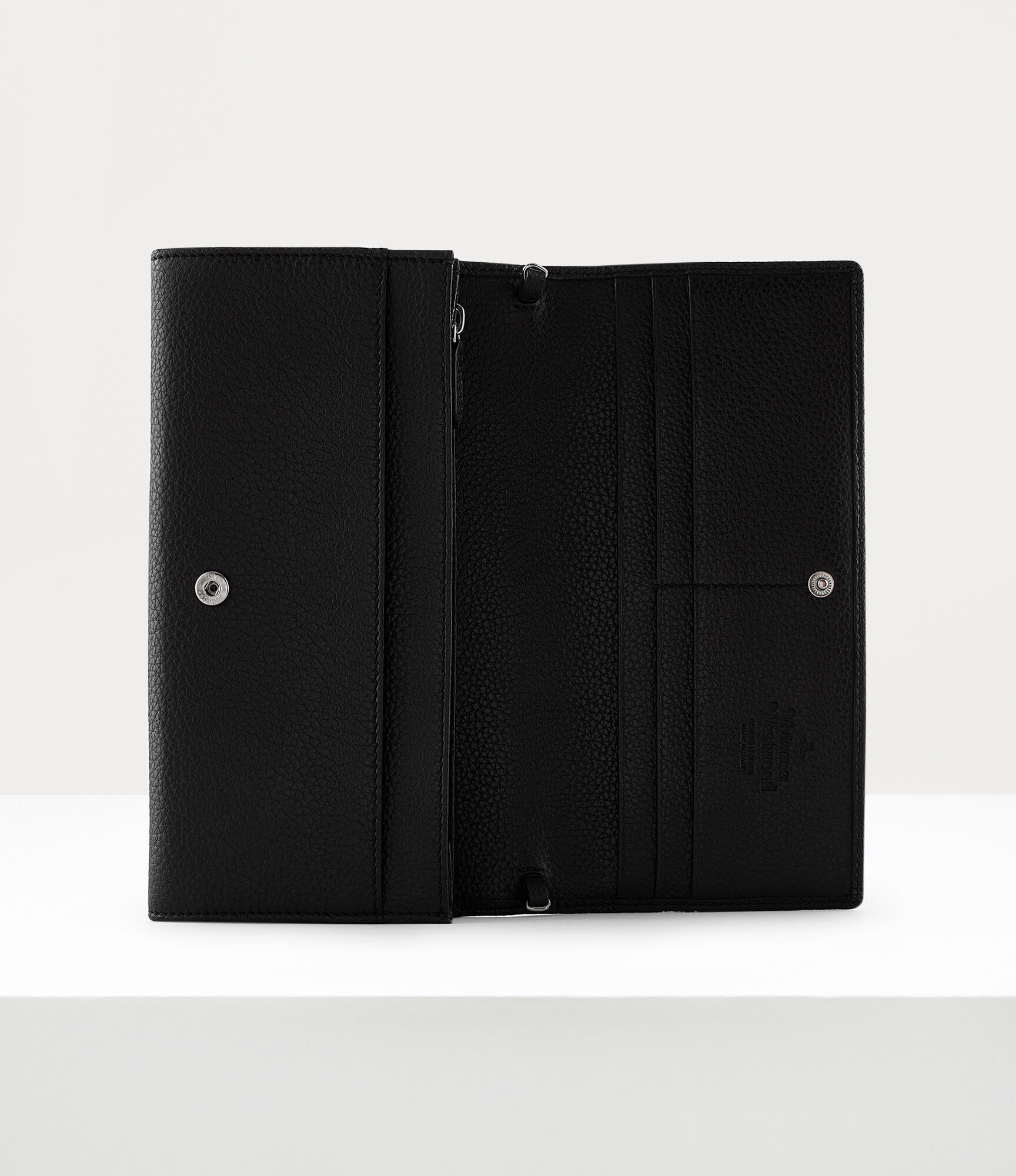 GRAIN LEATHER LONG WALLET LG CH - 4