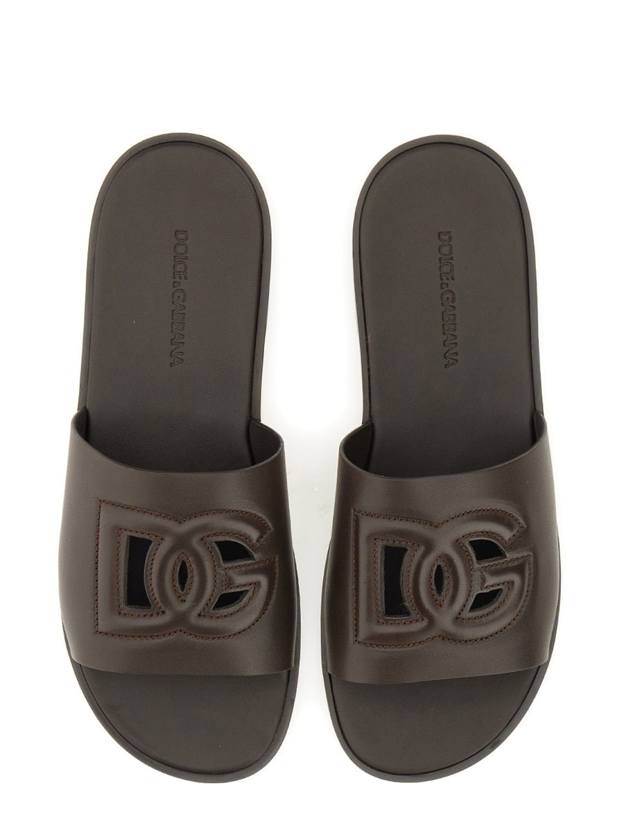 Dolce & Gabbana Men Sandal With Logo - 4