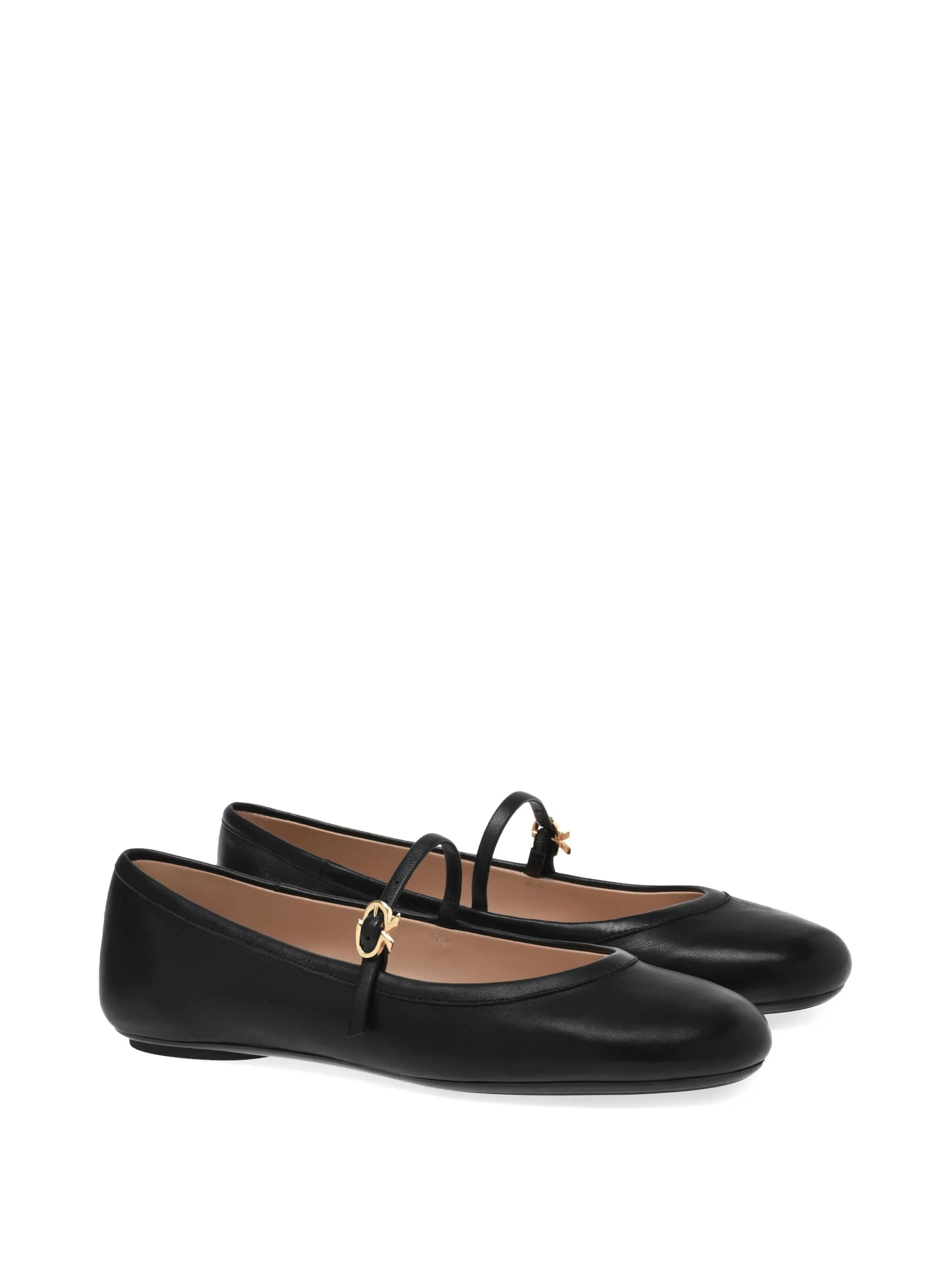 Carla leather ballerina shoes - 2
