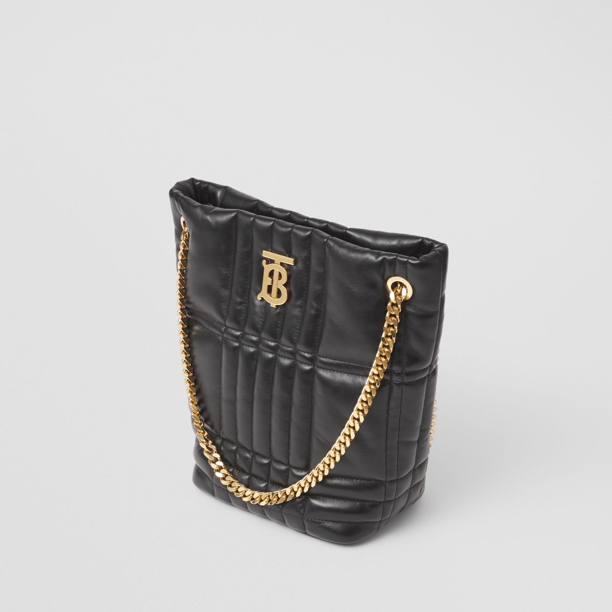 Small Quilted Lambskin Lola Bucket Bag - 3