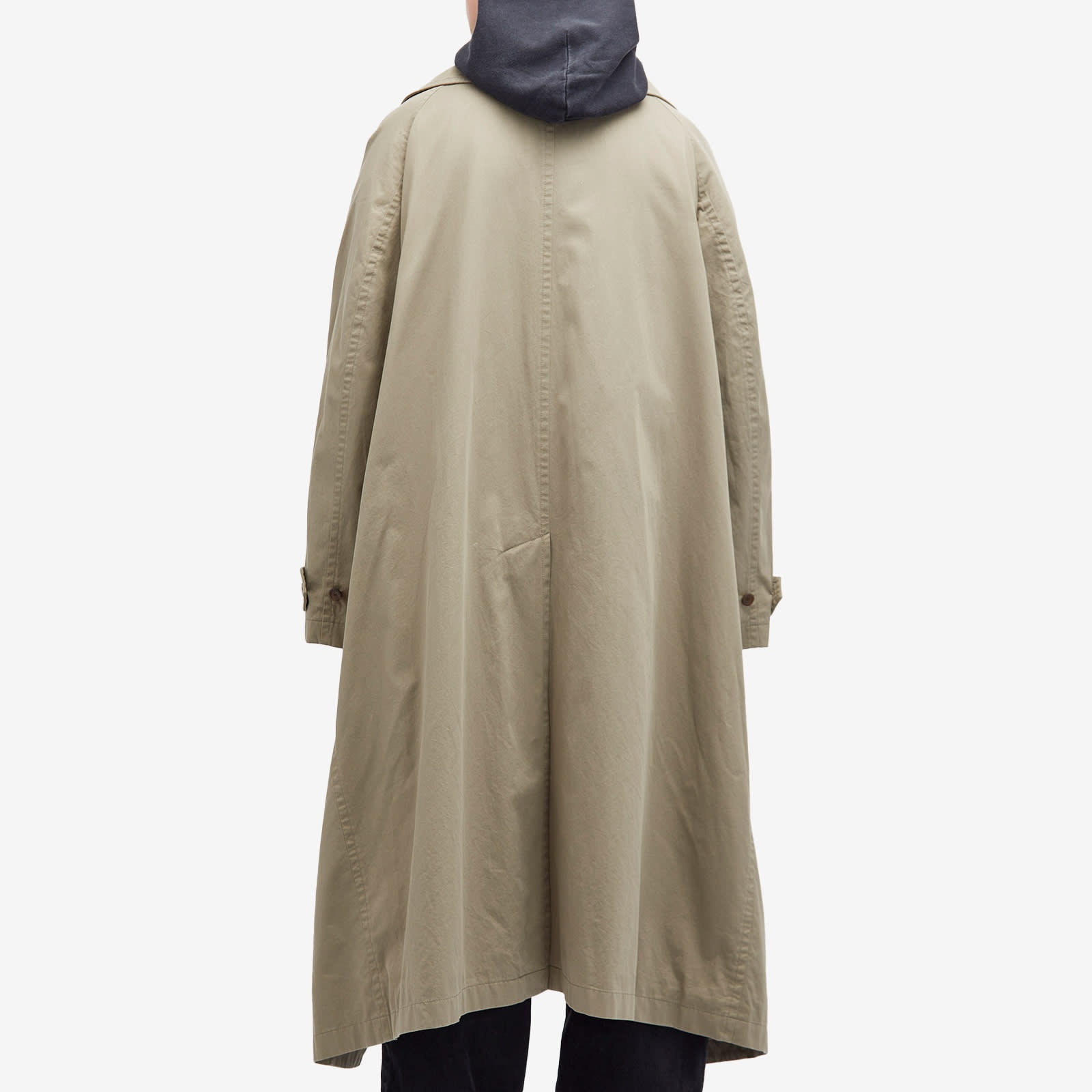 ●送料込●BALENCIAGA●Off Shoulder Carcoat Fluid Poplin BALENCIAGA Balenciaga Off Shoulder Carcoat | endclothing
