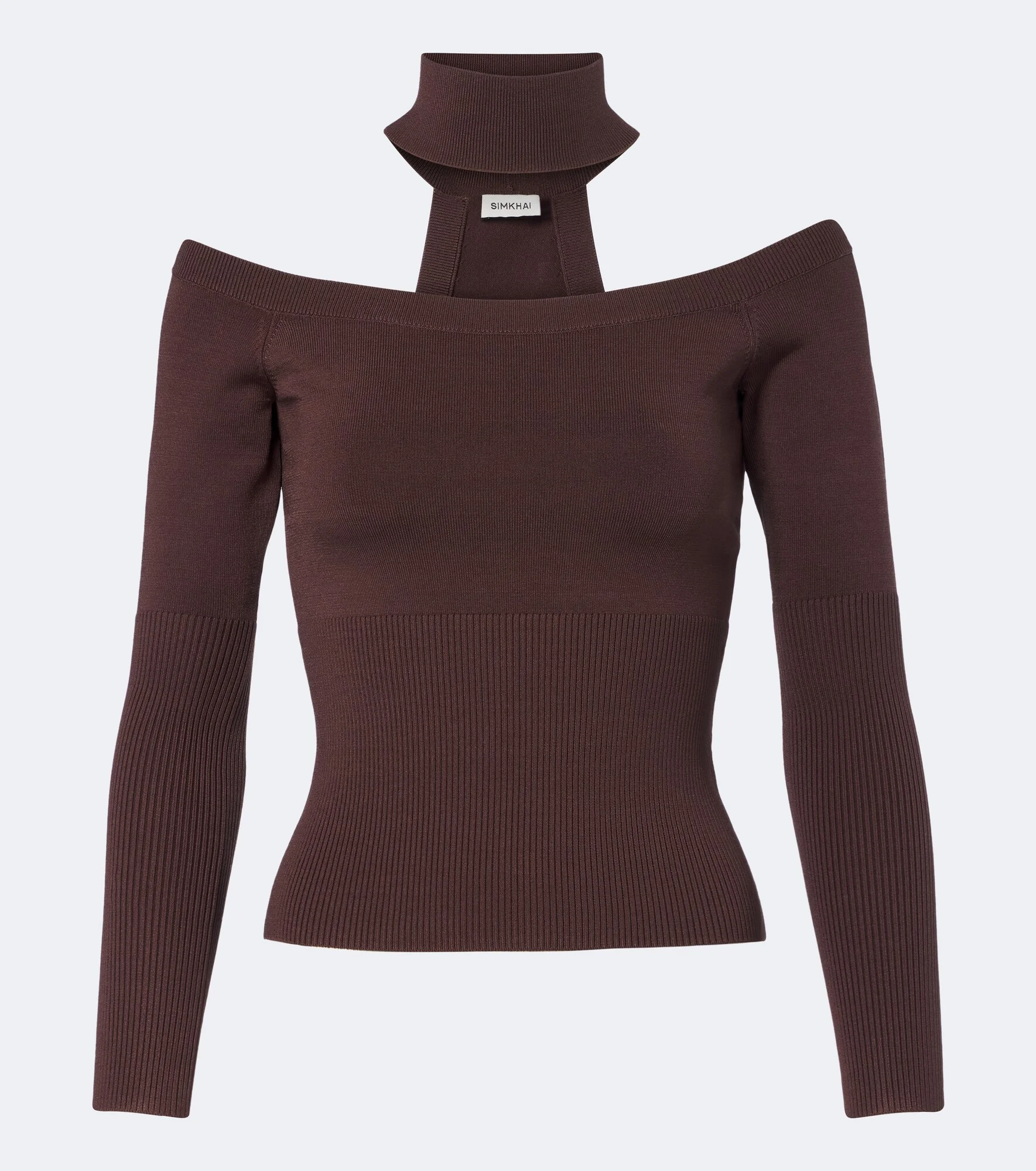 Lila off-shoulder sweater - 1