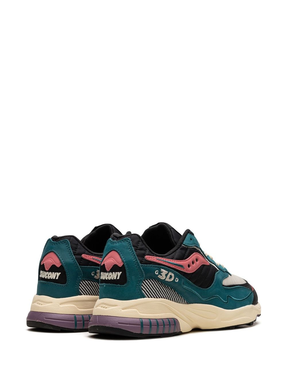 3D Grid Hurricane "Midnight Swimming" sneakers - 3