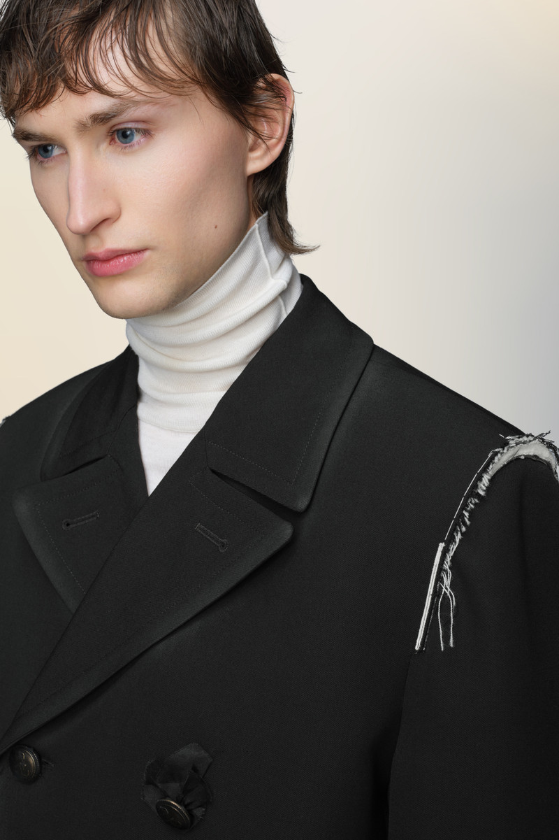 Reversible wool coat 6