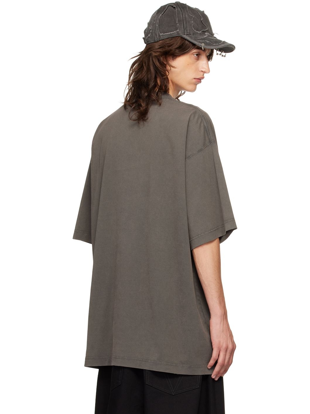 Gray 'Tease Me' T-shirt - 3