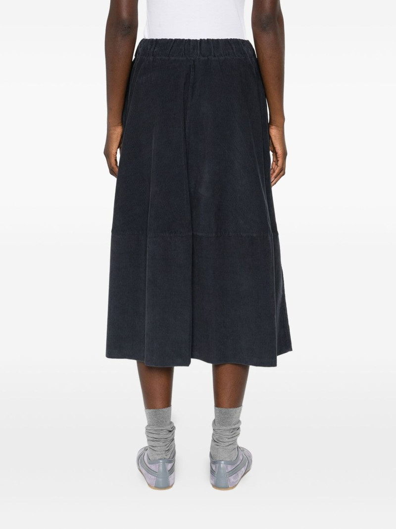 corduroy panelled skirt 4