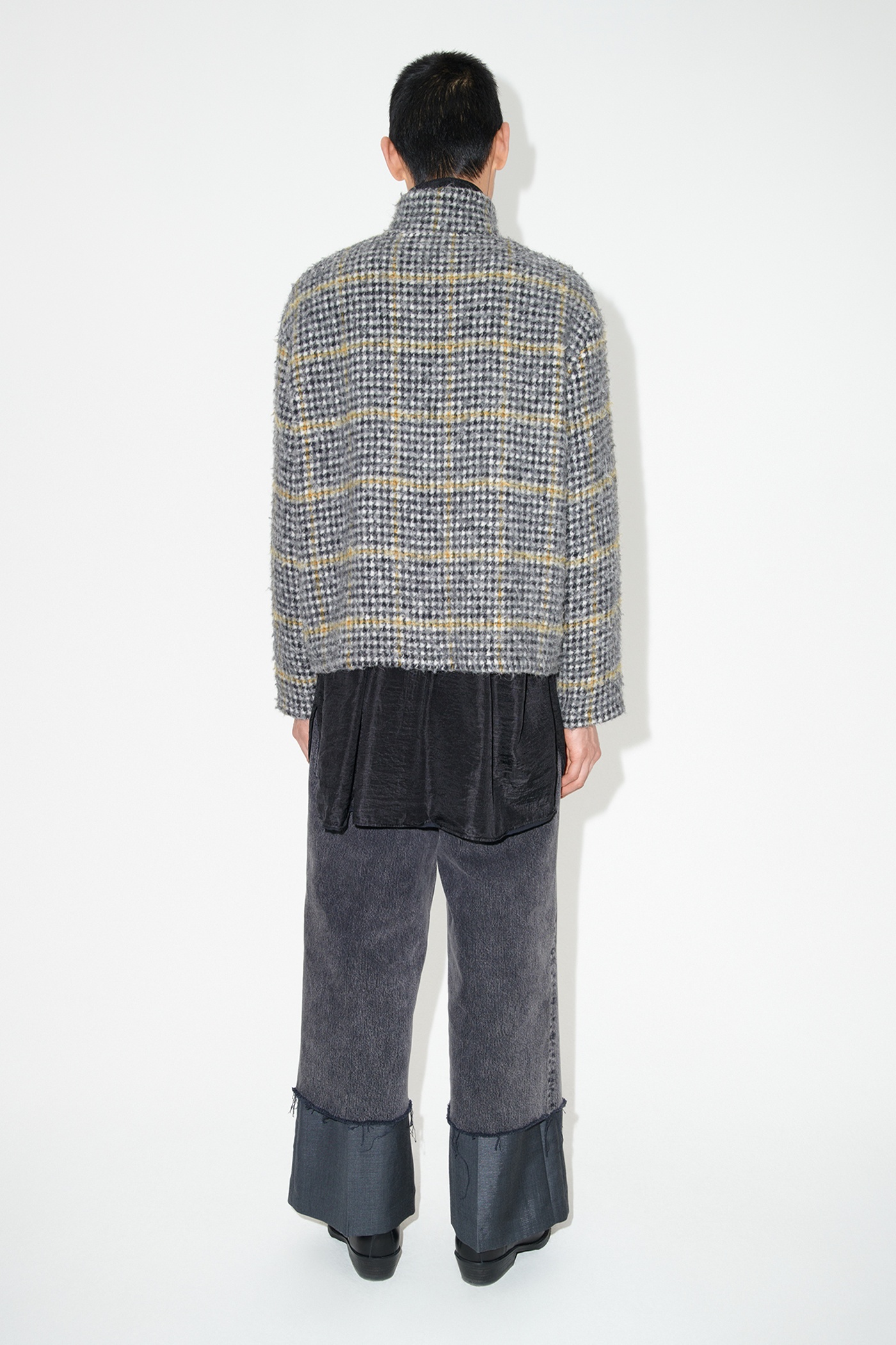Shrunken Fullzip Polo Prenzlauer Houndstooth - 6