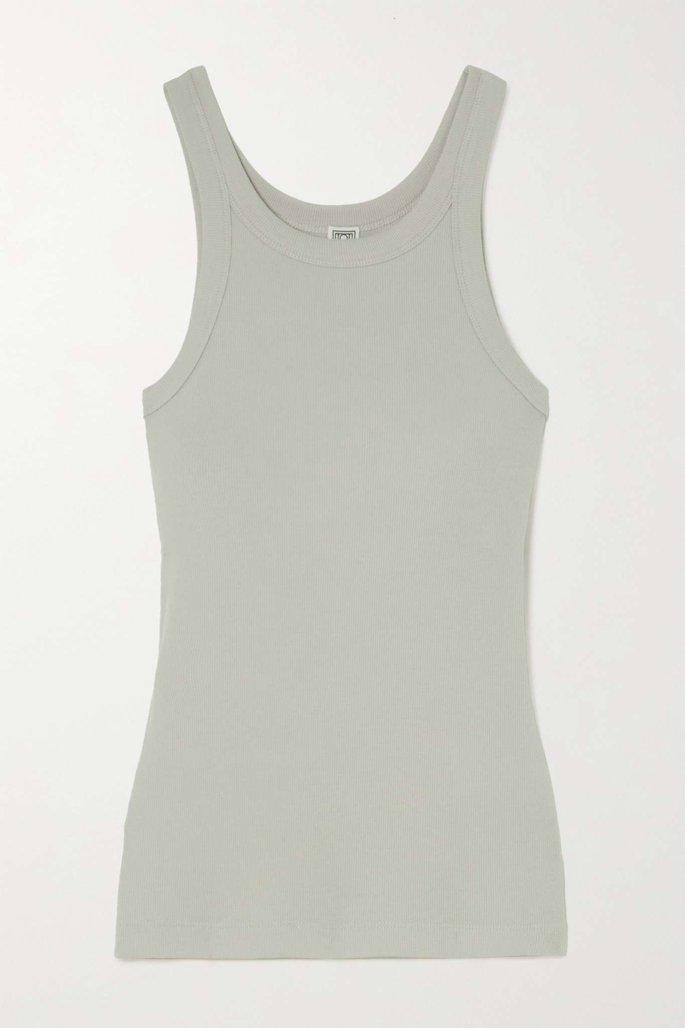 Espera ribbed organic cotton-blend jersey tank - 1