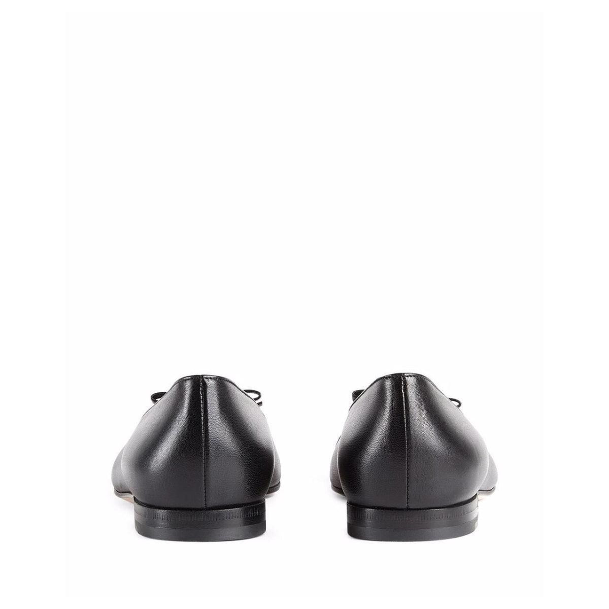 GG Ballerina Leather Shoes - 4