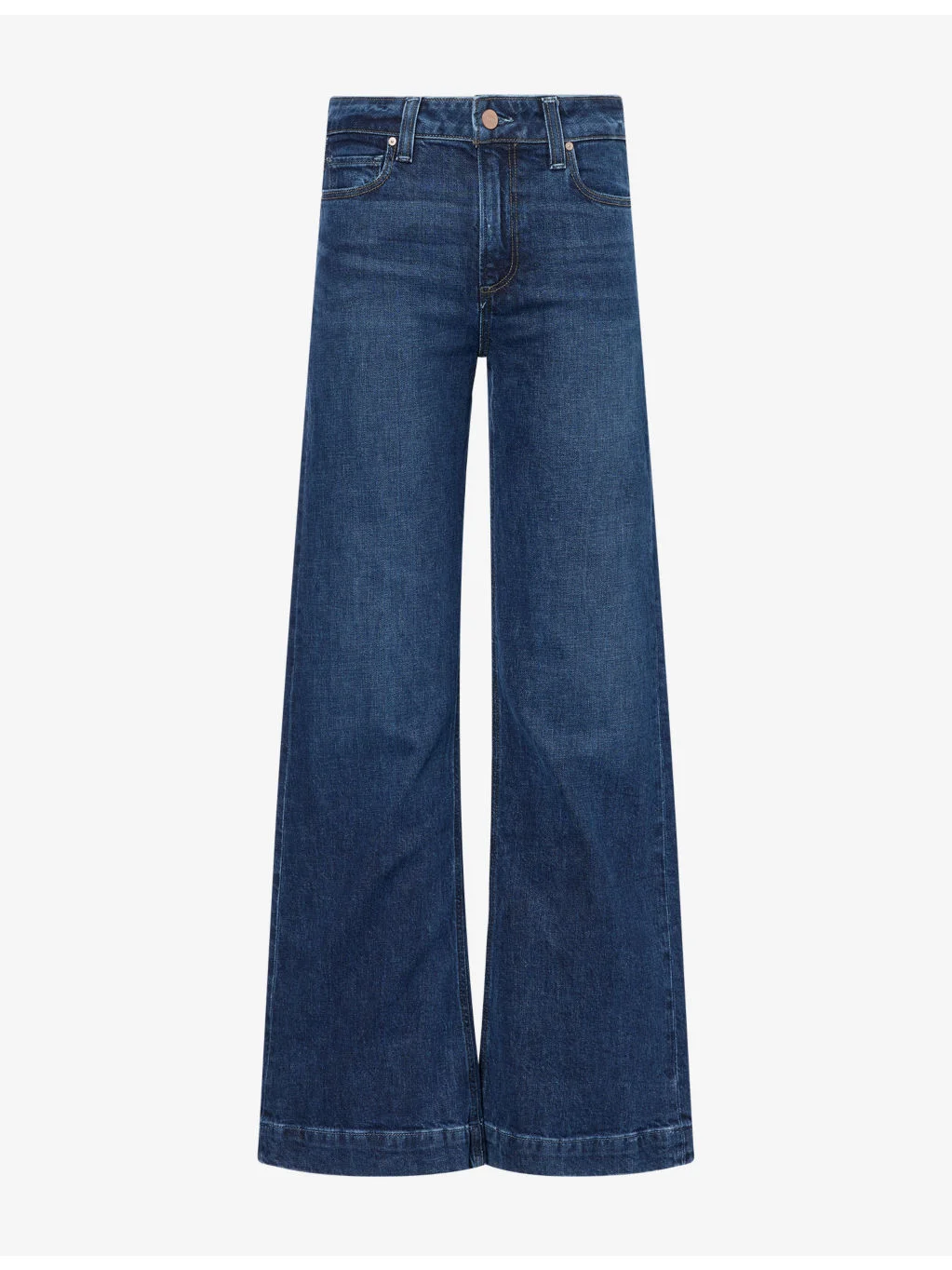Leenah Wide-Leg Denim Jeans - 1