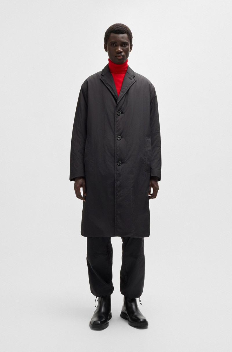 HUGO WATER-REPELLENT CAR COAT IN A RELAXED FIT outlook