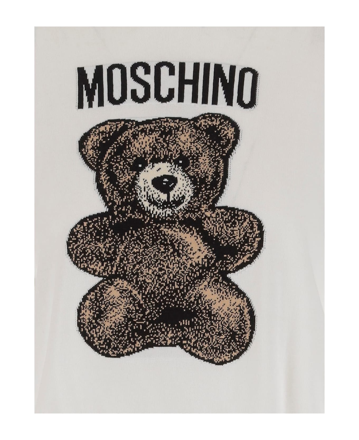 Cotton Pullover With Teddy Pattern - 3