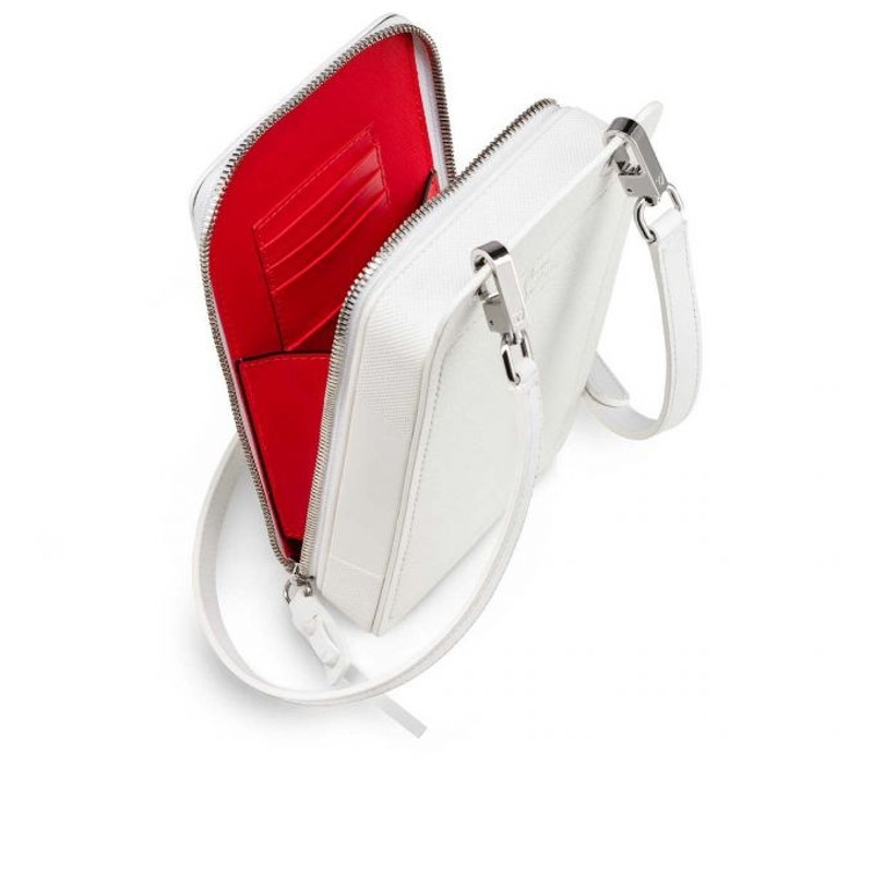 Christian Louboutin Loubi Phone Box Iphone Case White outlook