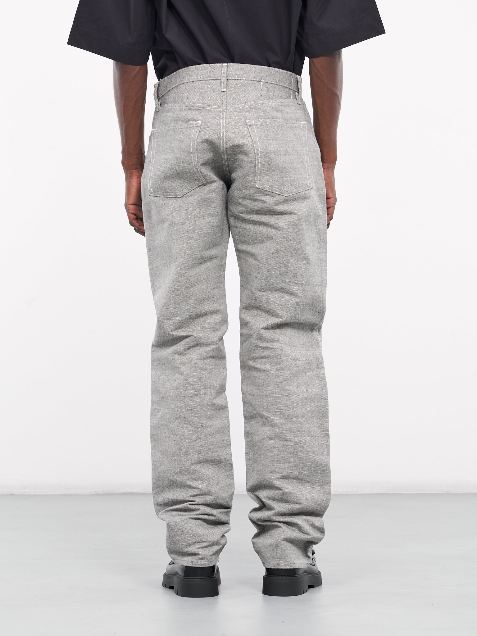 Mélange Five Pocket Trousers - 3