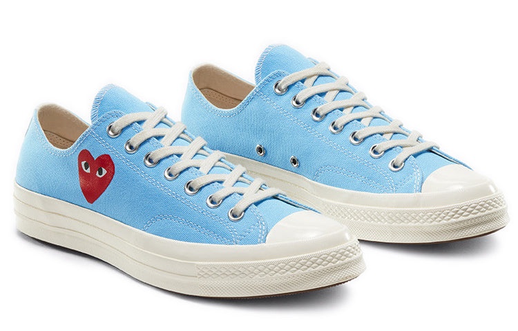 Converse x COMME des GARCONS PLAY Chuck 70 Low 'Bright Blue' 168303C - 4