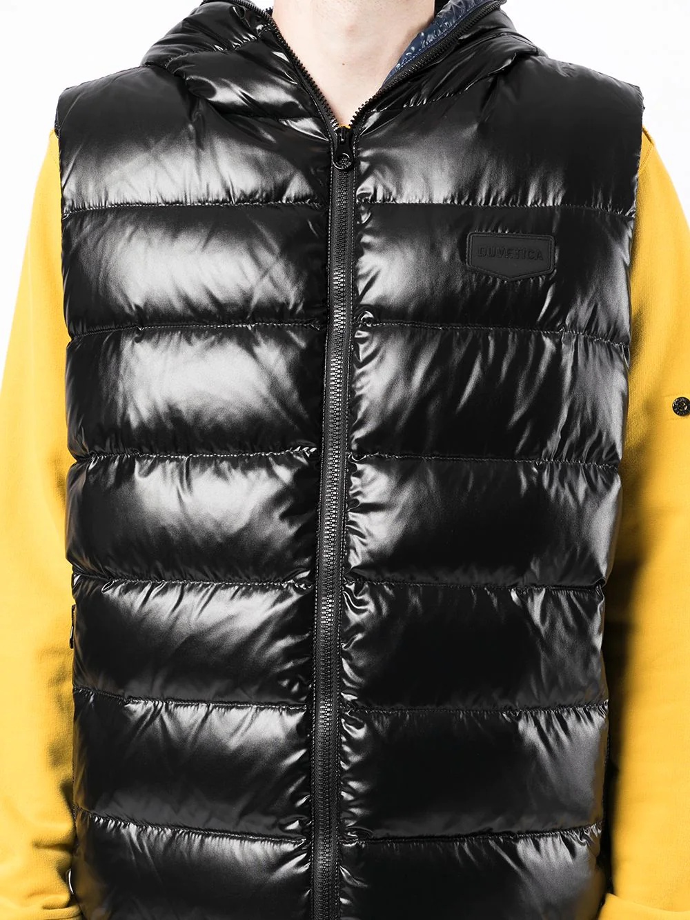 hooded down gilet - 5