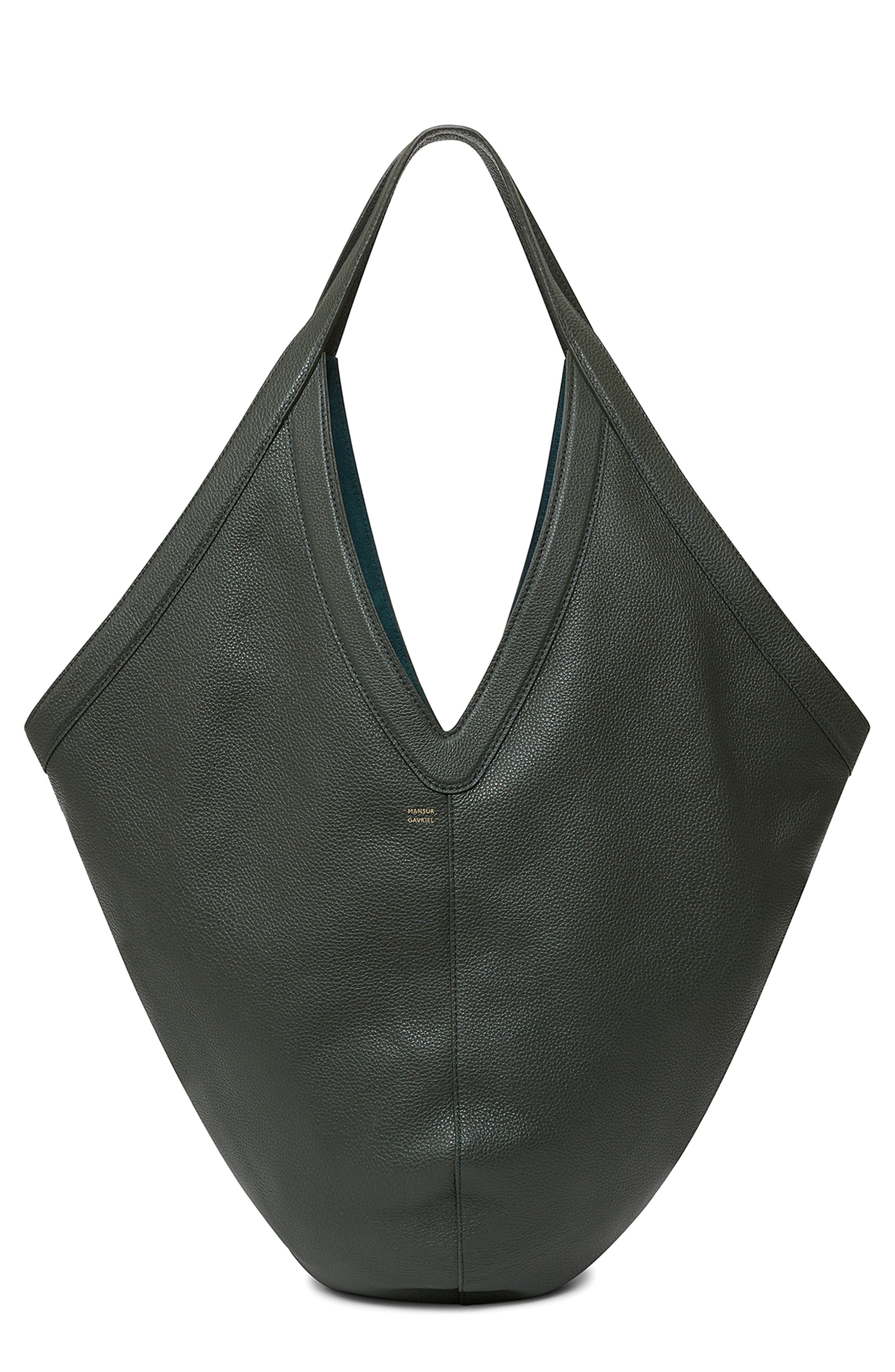 Soft M Leather Hobo Bag - 1