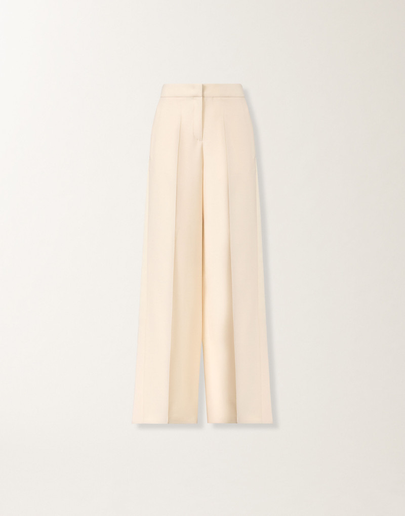 Spoleto trousers in wool and silk 1