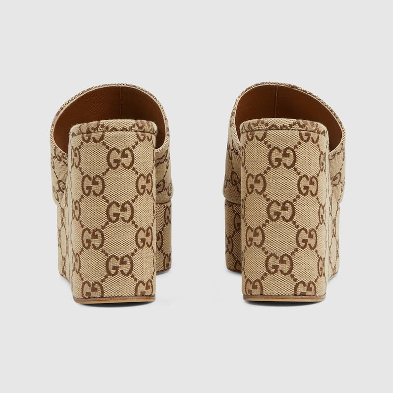 GUCCI Women's wedge sandal with Horsebit outlook