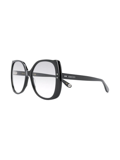 GUCCI oversized sunglasses outlook