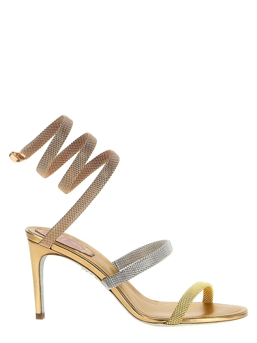René Caovilla 'Trigold Cleo' Sandals - 1