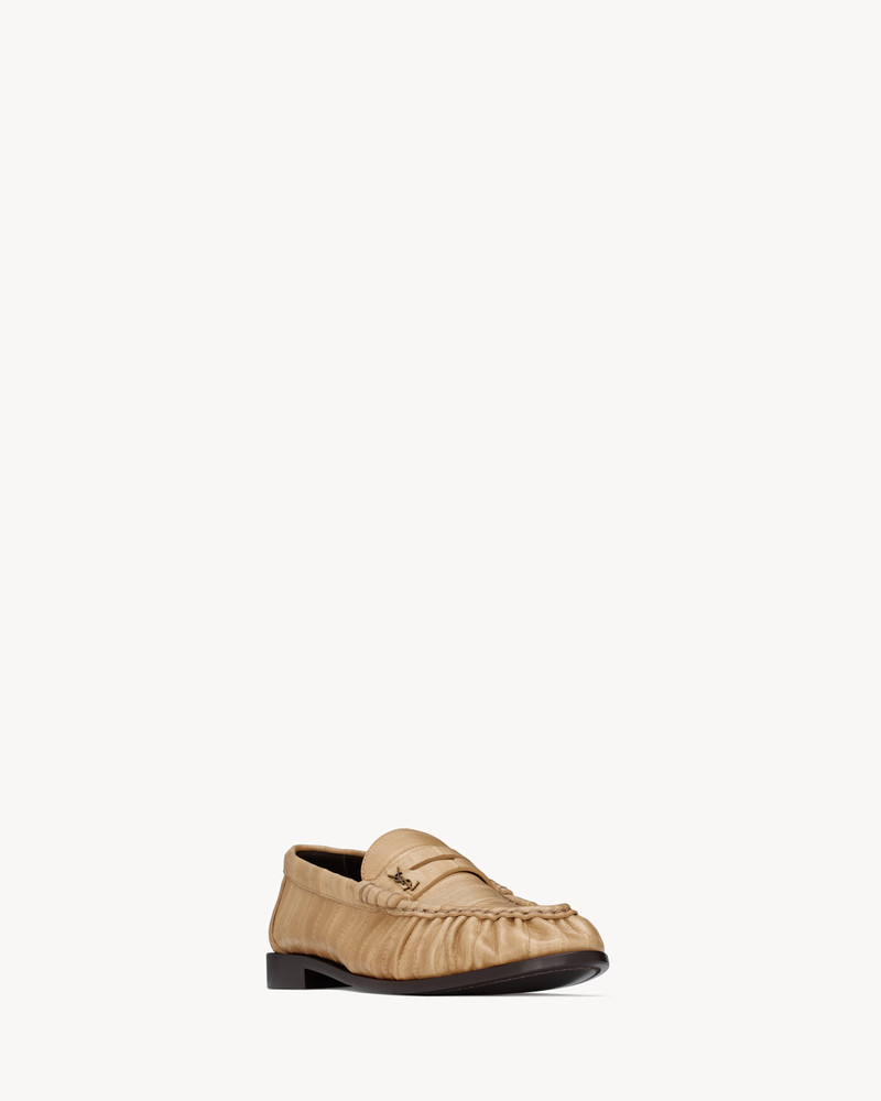 SAINT LAURENT LE LOAFER SUPPLE IN EEL outlook