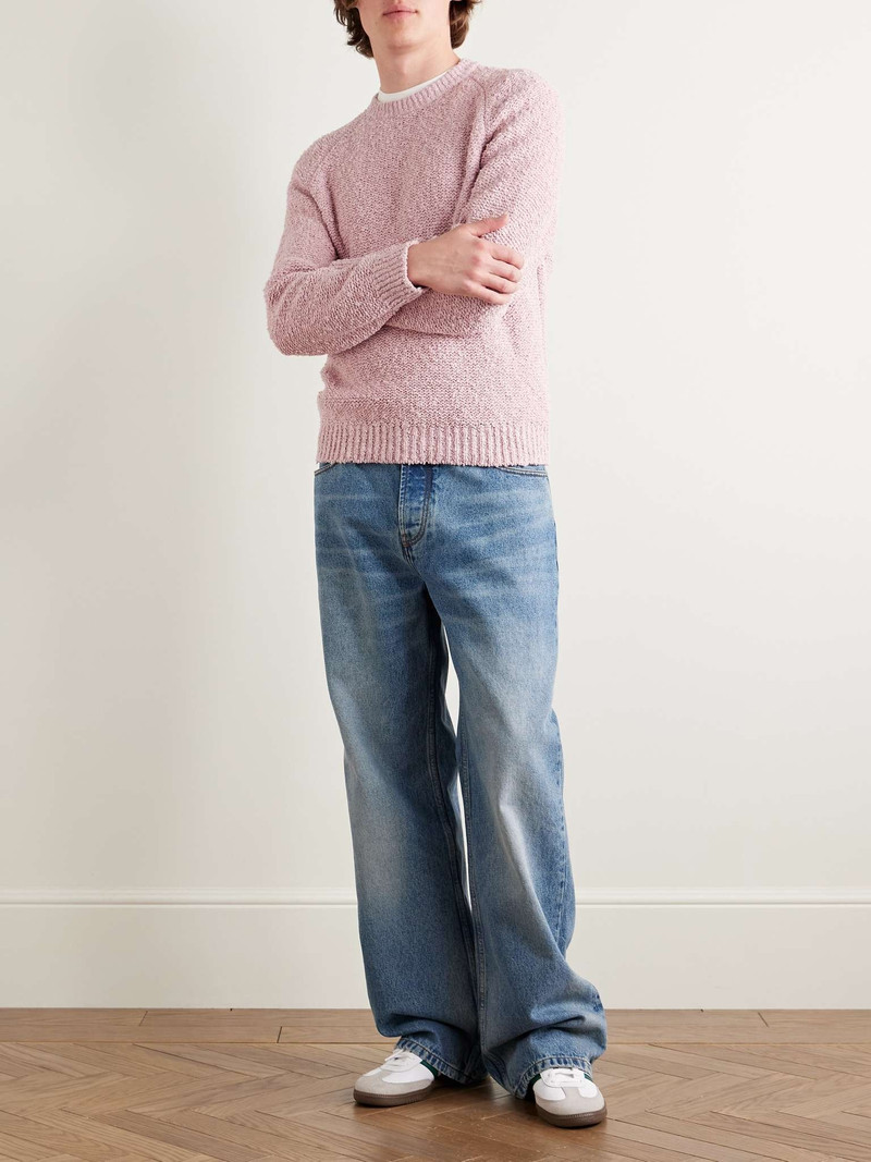 Noah Cotton-Blend Bouclé Sweater outlook