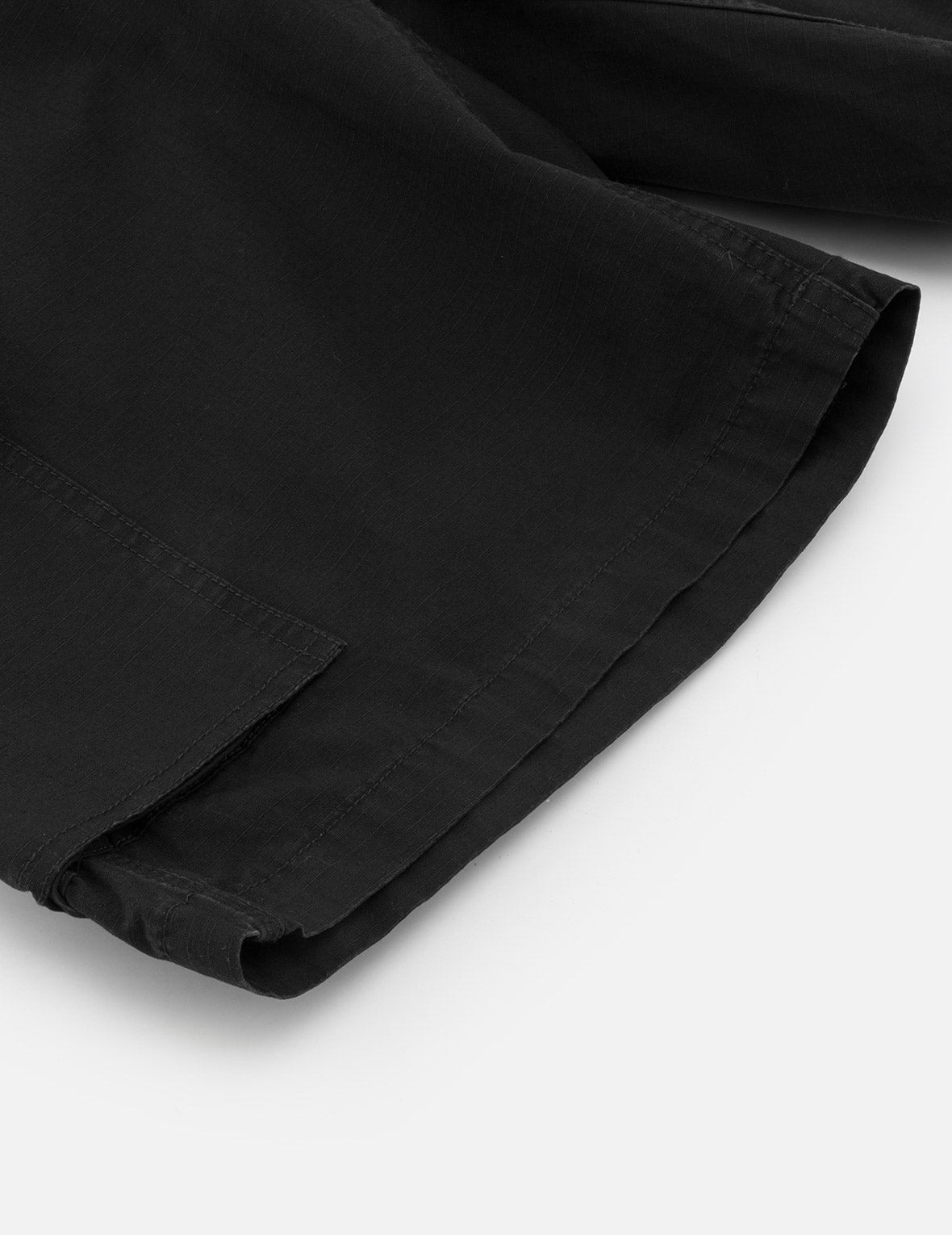 Kamon and "91" Appliqué Embroidery Regular Fit Cargo Shorts - 10