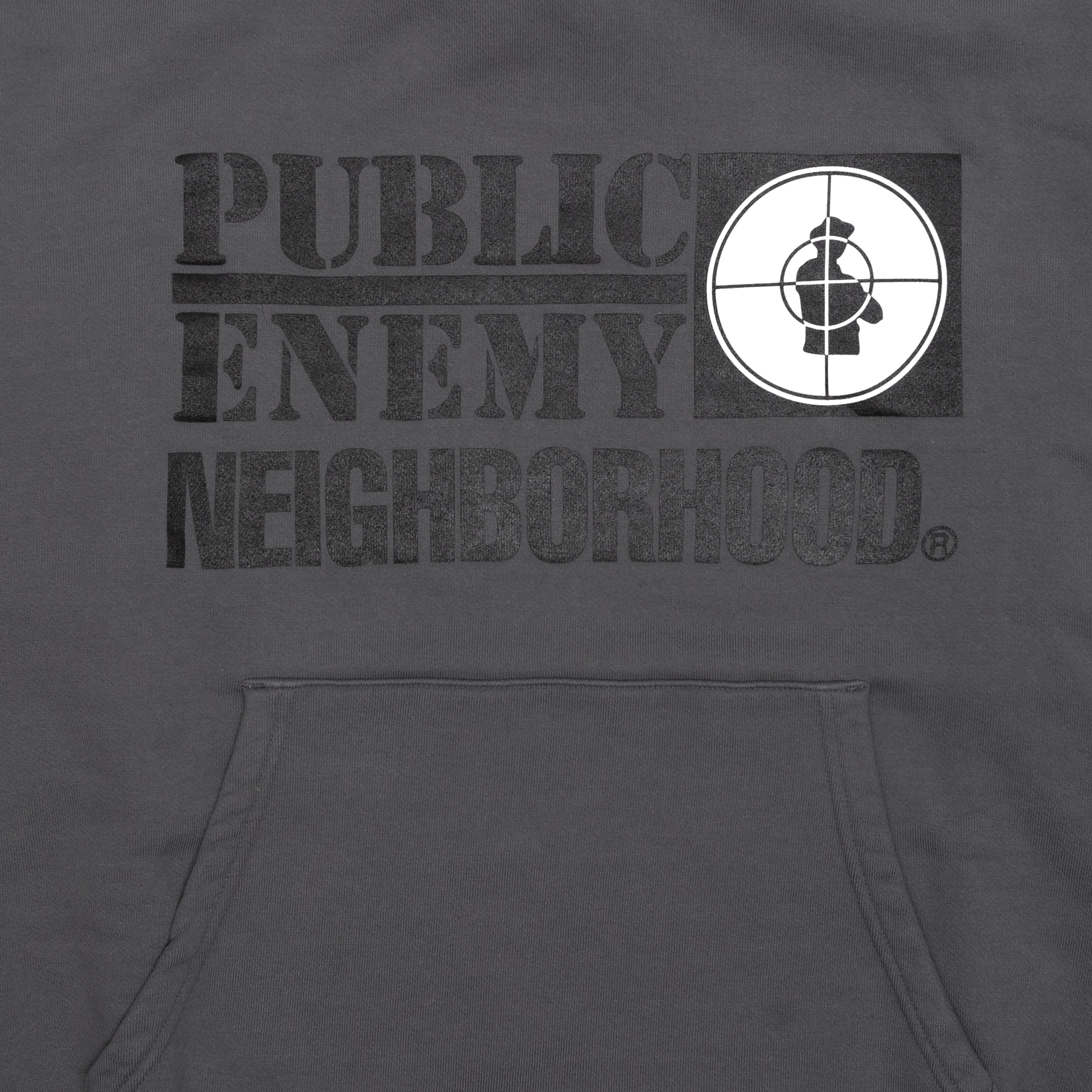 NEIGHBORHOOD♡ NH X PUBLIC ENEMY . SWEATPARKA LS Neighborhood x Public Enemy L/S Sweatparka 'Black'