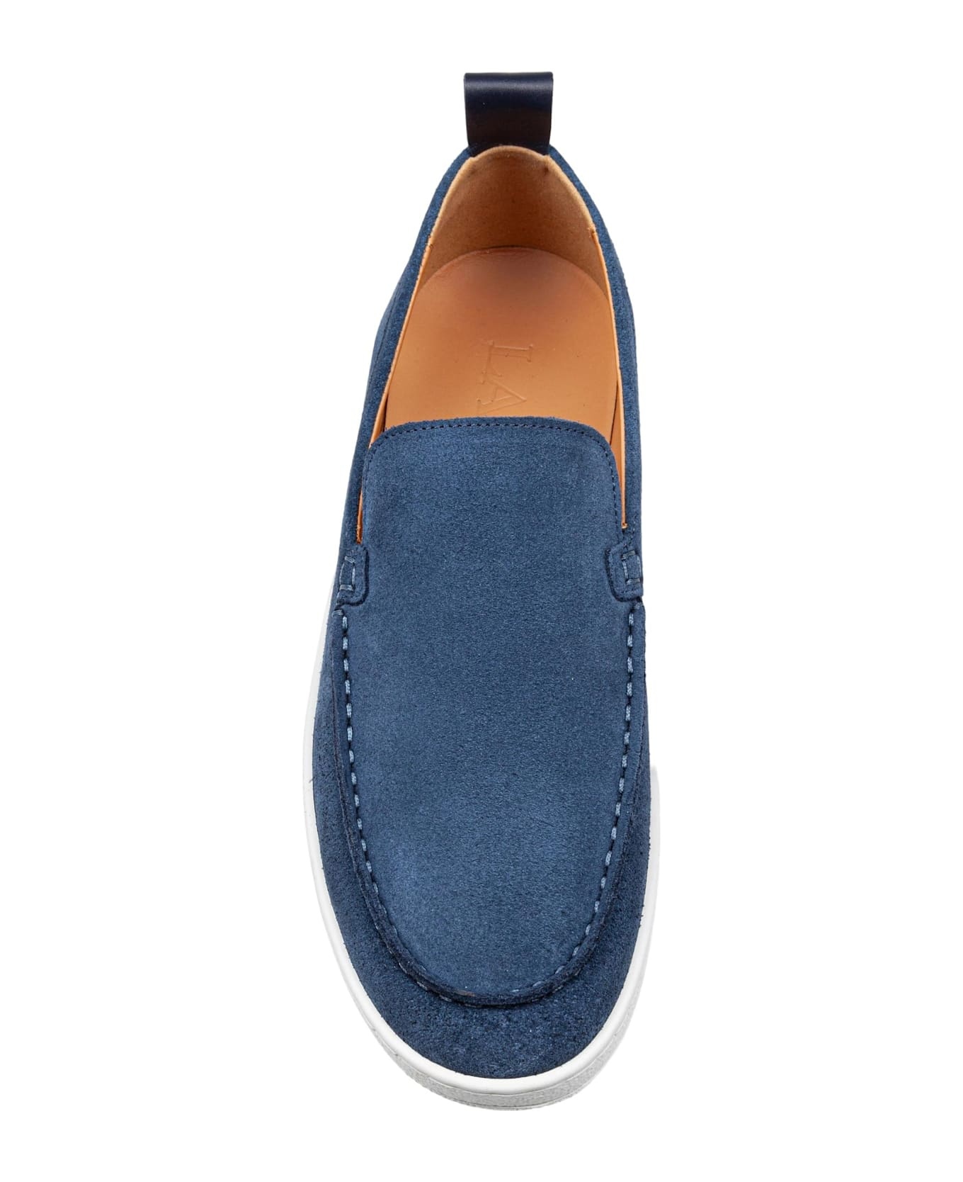 Suede Slipper Navy Blue Color - 3