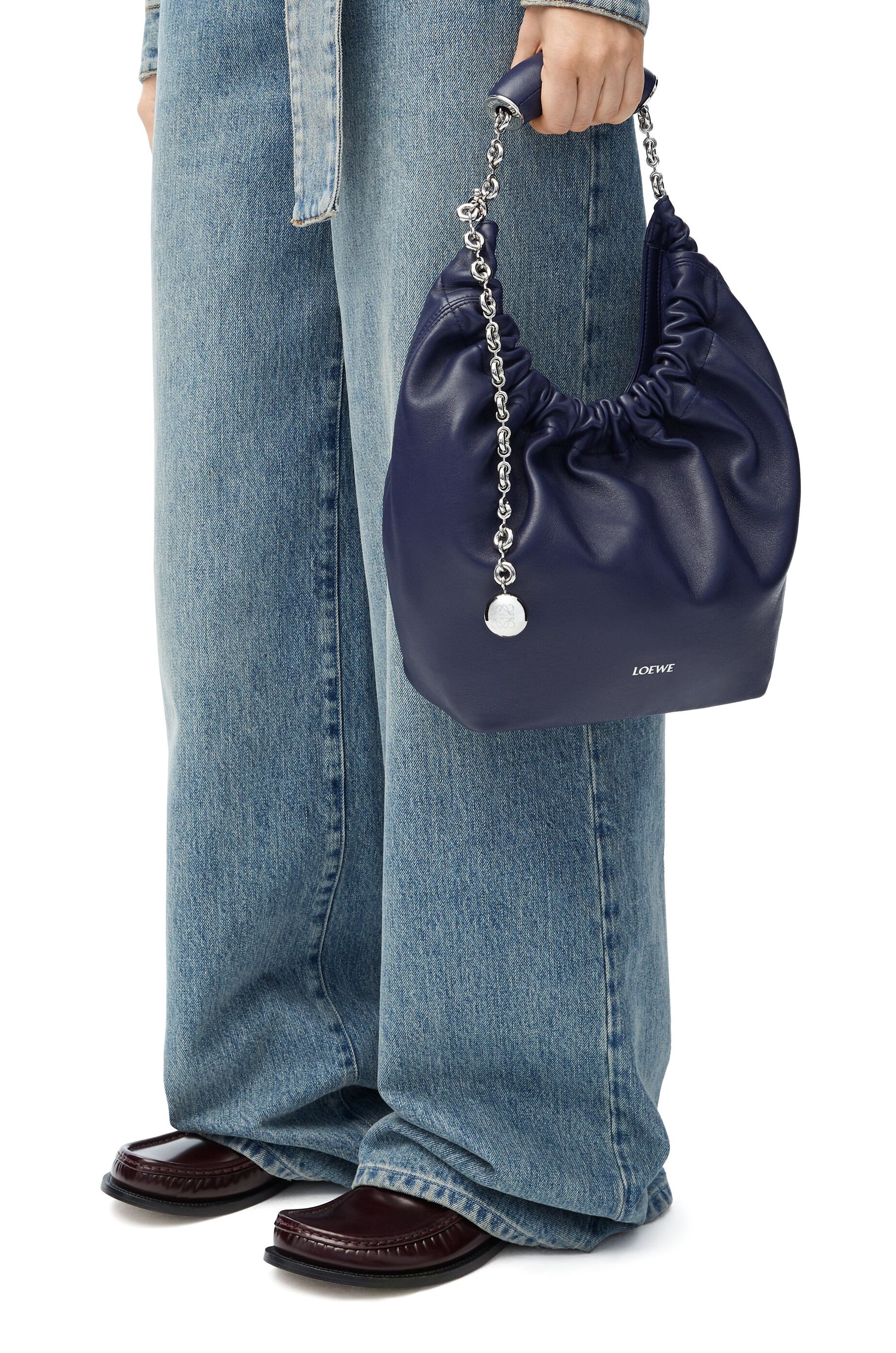 Small Squeeze bag in nappa lambskin - 4