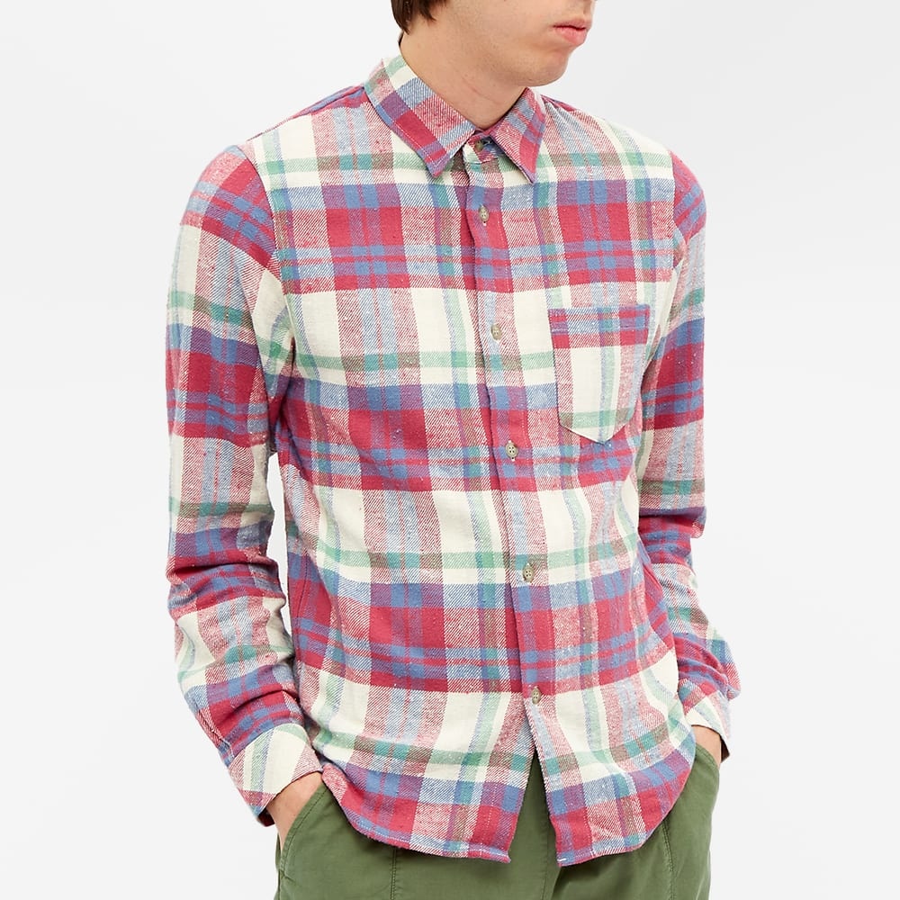 John Elliott Sly Checked Flannel Shirt - 4