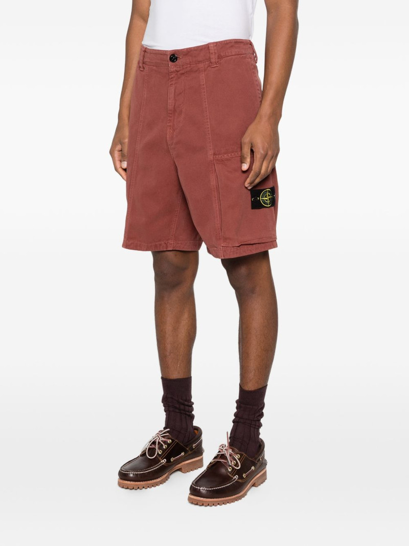 logo-patch cargo shorts 3