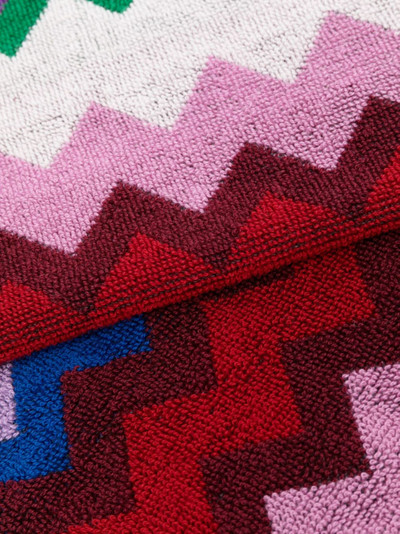 Missoni zig zag-patterned bath towel outlook