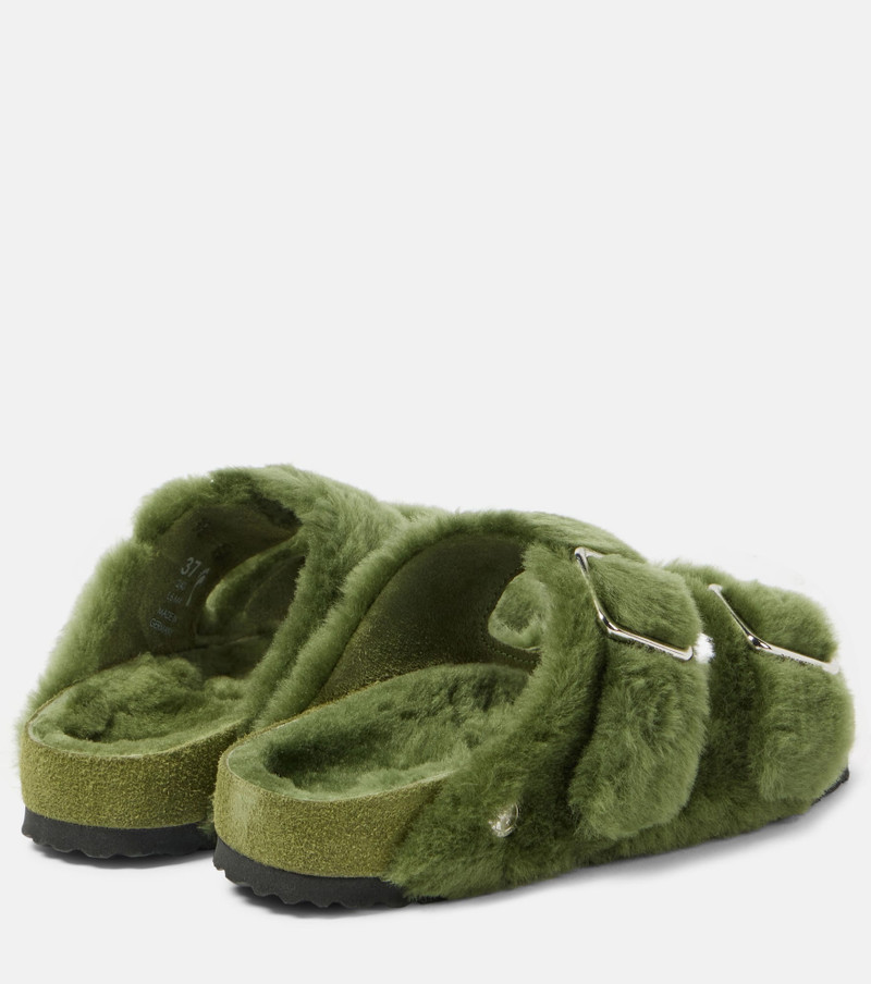 BIRKENSTOCK Arizona shearling sandals outlook