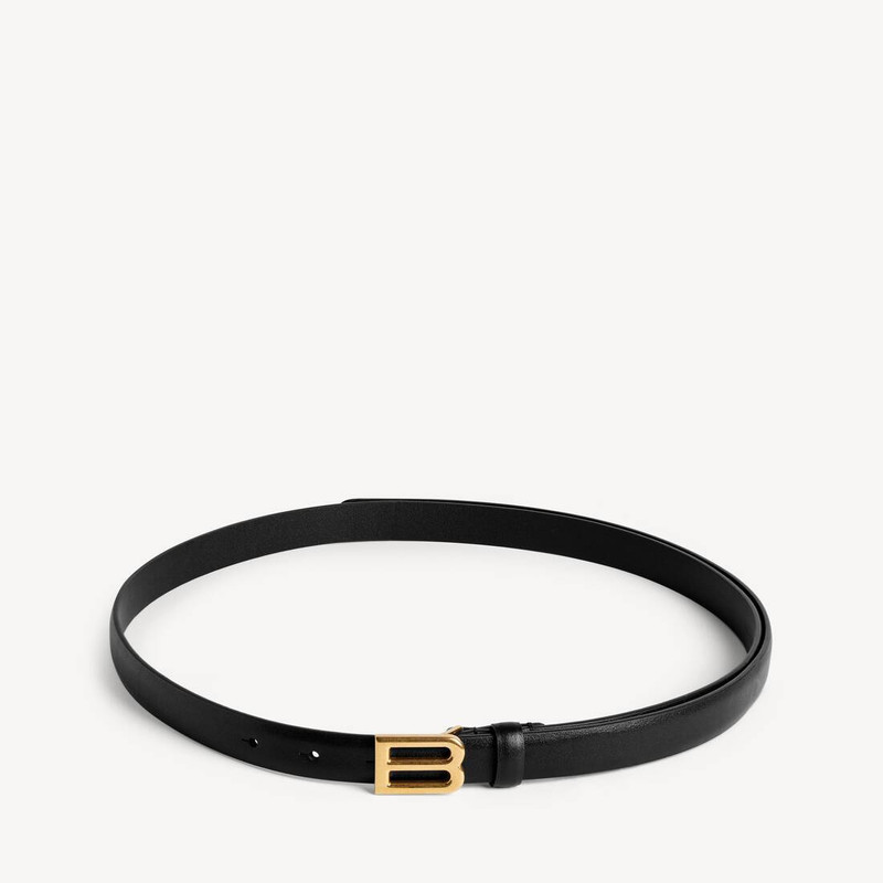 BALENCIAGA Women's Bolero B Belt in Black outlook