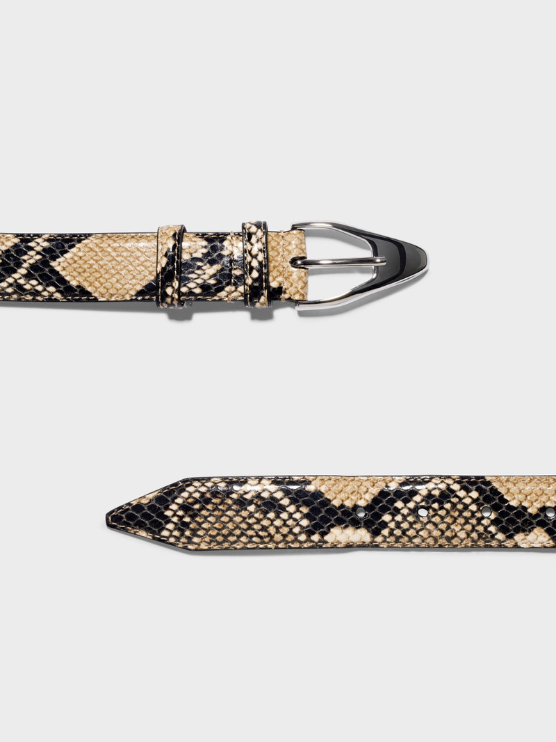 Aeyde Abel Leather Belt outlook