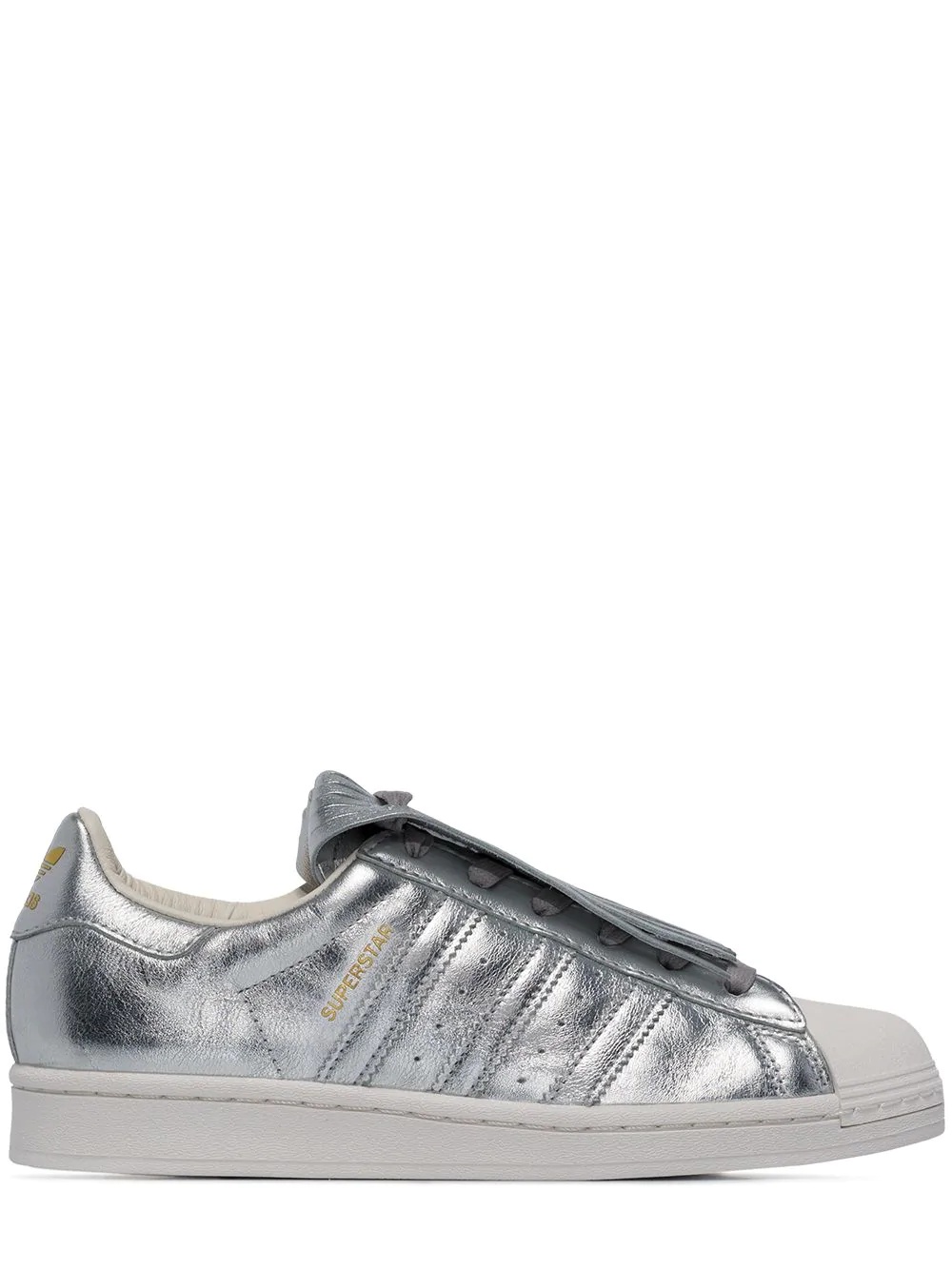 Superstar metallic low-top sneakers - 1