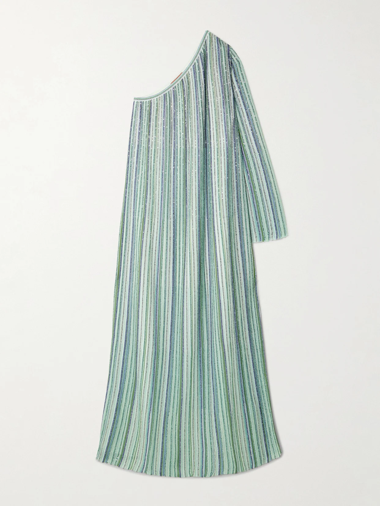 missoni striped crochet-knit maxi dress Striped metallic crochet-knit maxi dress - multi