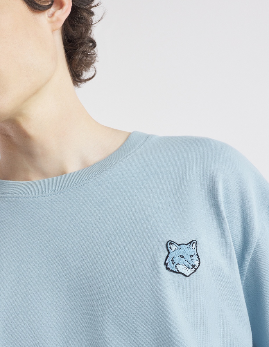 BOLD FOX HEAD PATCH OVERSIZE TEE SHIRT - 4