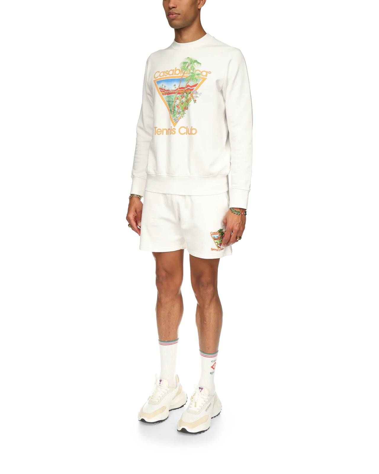 White Tennis Club Icon Sweatshirt - 3