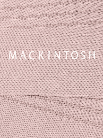 Mackintosh DUSKY PINK FIL D'ECOSSE 5X3 RIBBED SOCKS outlook