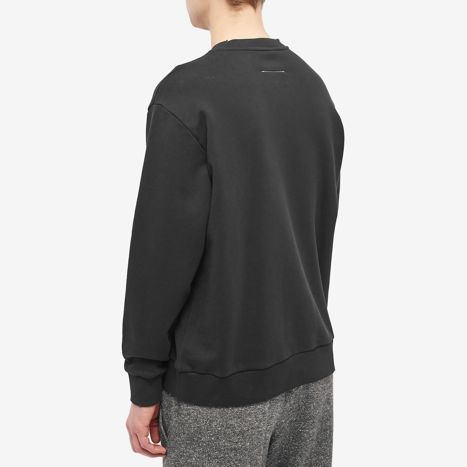 MM6 Maison Margiela Text Logo Crew Sweat - 3