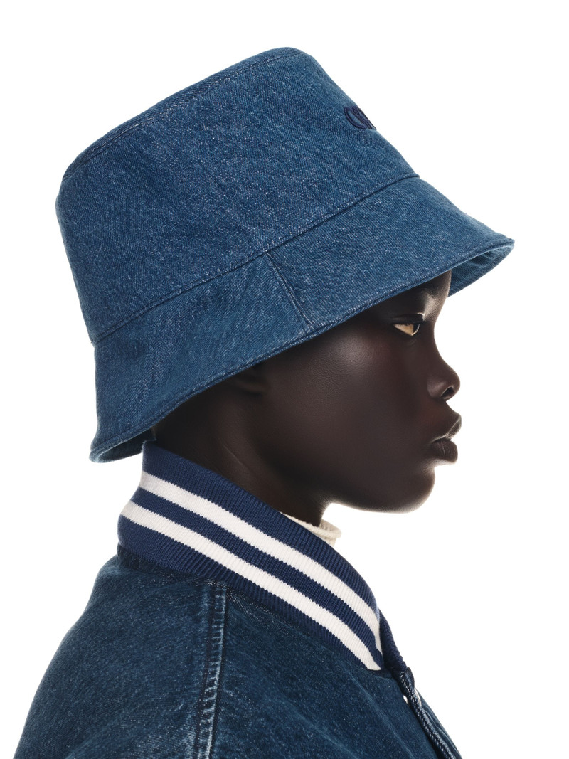 Denim Bookish Bucket Hat 5